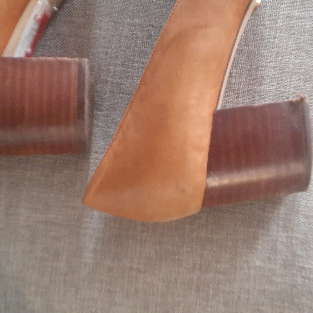 Lauren ralph Lauren tan leather pumps shoe size 10B - Picture 5 of 16
